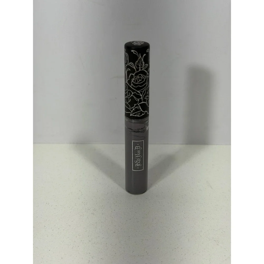 Kat Von D Everlasting Liquid Lipstick Grey Matte Longwear Gothic Rose Cap Tube